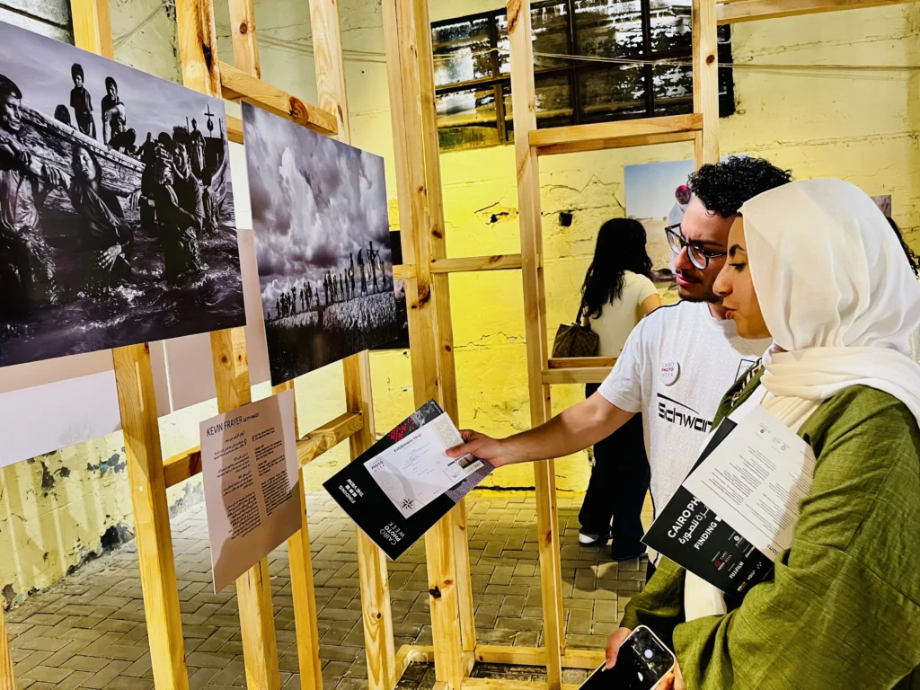 NOVA Students Explore Cairo Photo Week as Part of Experiential Learning at TKH