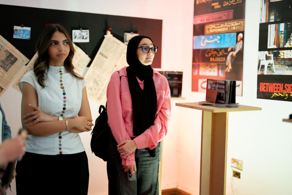 Student-led exhibition showcasing creative interpretations of the “Invisible City” through design, film, and interactive media.