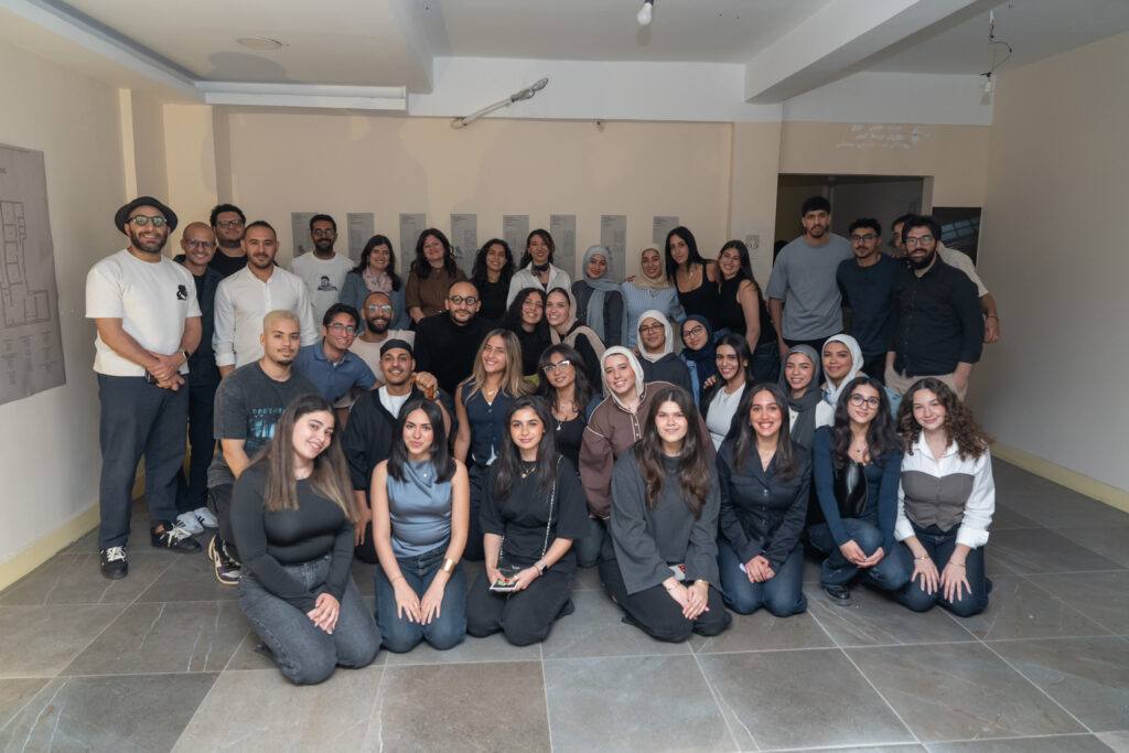 Students from Coventry University Cairo Branch at TKH School of Design and Media presenting final showcase projects to the public and industry professionals.