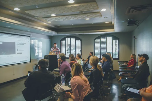 A postgraduate seminar in session at TKH