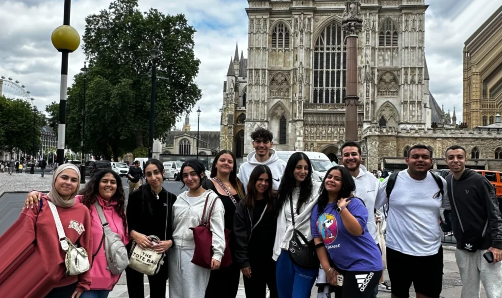 TKH students on a cross-cultural trip abroad